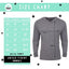 the size chart for a hoodie sweatshirt