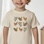 Farmhouse Chickens - Toddler Tee - Oatmeal