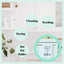 a picture of a kitchen with the words cleaning, washing, hot pot holder,