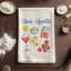 Buon Appetito Watercolor Dish Towels