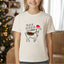 Fa La Llama - Christmas Kid's Tee - Oatmeal