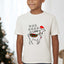 Fa La Llama - Christmas Kid's Tee - Oatmeal