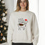 Fa La Llama - Christmas Unisex Sweatshirt - Oatmeal