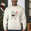 Fa La Llama - Christmas Unisex Sweatshirt - Oatmeal