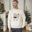 Fa La Llama - Christmas Unisex Sweatshirt - Oatmeal