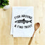 Fish Around & Find Trout - Dish Towels - White or Gray