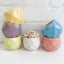 Geometric Match Holders with Matches - 6 Colors