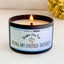 Thank You for Being My Unpaid Therapist - Natural 100% Soy Wax Candle, 8oz