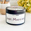 Just Married - Natural 100% Soy Wax Candle, 8oz