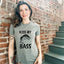 Kiss My Bass - Women's Crew Tee