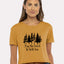 May The Forest Be With You - Women's Crop Tee