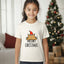 Meowy Christmas - Kid's Tee - Oatmeal