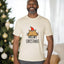 Meowy Christmas - Men's/Unisex Tee - Oatmeal