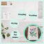 Sage - Watercolor Floral Dish Towels - Botanical, Herbs