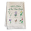 Wild Edibles Watercolor Dish Towels