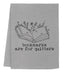 Bookmarks are for Quitters - Dish Towels - White or Gray