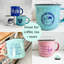 Asheville Skyline Campfire Mug - 16oz - AVL, Asheville Gift