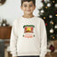 But the Fire is So Delightful - Christmas Kid's Sweatshirt - Oatmeal