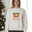 But the Fire is So Delightful - Unisex Christmas Sweatshirt - Oatmeal