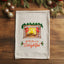 But the Fire is So Delightful Watercolor Christmas Dish Towels