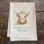 The Grass is Green Right Here Watercolor Dish Towels