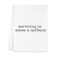 Surviving on Memes & Caffeine - Funny Dish Towels - White or Gray