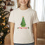 Merry & Bright - Christmas Kid's Tee - Oatmeal