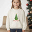 Merry & Bright - Christmas Kid's Sweatshirt - Oatmeal