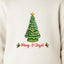 Merry & Bright - Christmas Kid's Sweatshirt - Oatmeal