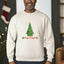 Merry & Bright - Unisex Christmas Sweatshirt - Oatmeal