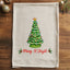 Merry & Bright Watercolor Christmas Dish Towels
