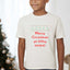 Merry Christmas Filthy Animal - Kid's Tee - Oatmeal