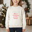Merry Christmas Filthy Animal - Kid's Sweatshirt - Oatmeal