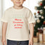 Merry Christmas Filthy Animal - Toddler Tee - Oatmeal