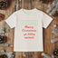 Merry Christmas Filthy Animal - Toddler Tee - Oatmeal