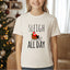 Sleigh All Day - Christmas Kid's Tee - Oatmeal