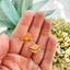S'more & Campfire Earrings - 22k Gold Plated Studs