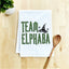 Colorful Wicked Inspired Kitchen Towels - Team Elphaba