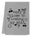 Very Close To Losing My Shit - Dish Towels - White or Gray