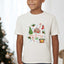Warm & Cozy - Christmas Kid's Tee - Oatmeal