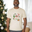 Warm & Cozy - Men's/Unisex Christmas Tee - Oatmeal