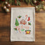 Warm & Cozy Watercolor Christmas Dish Towels
