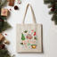 Warm & Cozy - Watercolor Christmas Tote Bags