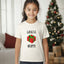 Gangsta Wrapper - Christmas Kid's Tee - Oatmeal