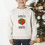 Gangsta Wrapper - Christmas Kid's Sweatshirt - Oatmeal