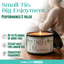 Asheville, NC Skyline - 100% Soy Wax Candles - 25hr Burn 8oz