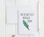 Not Just Arugula Mom - Mother's Day Card - CLOSEOUT SALE