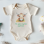 The Grass is Green Right Here - Onesie - Oatmeal
