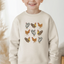 Farmhouse Chickens -  Kid's Sweatshirt - Oatmeal
