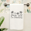 F*ck Off I'm Reading - Hand Towels (Waffle)